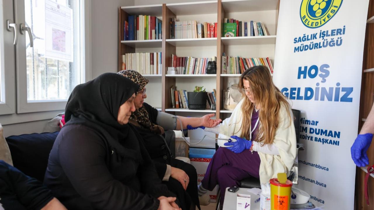 Buca’da sağlık hizmeti mahallelere geliyor