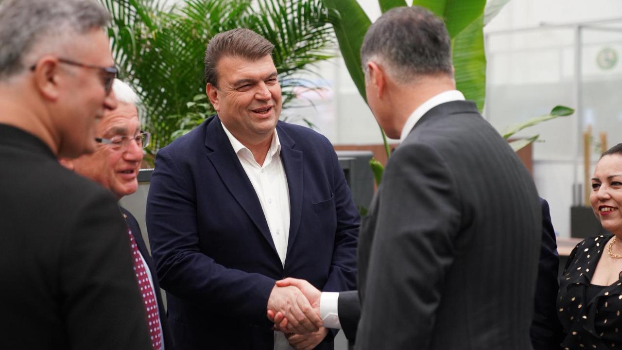 Cittaslow Ulusal Ağ Toplantısı öncesi Başkan Tugay’a ziyaret