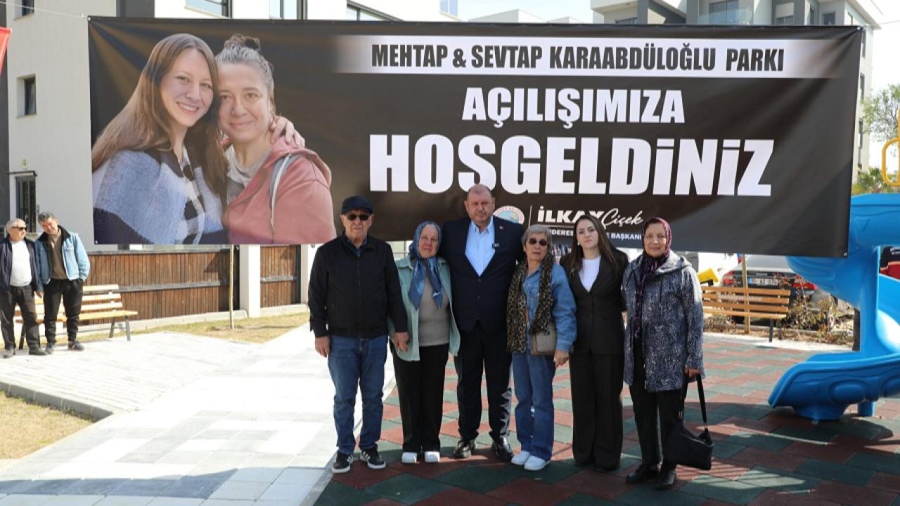 Deprem Kayıplarımıza Adanan Park Açıldı