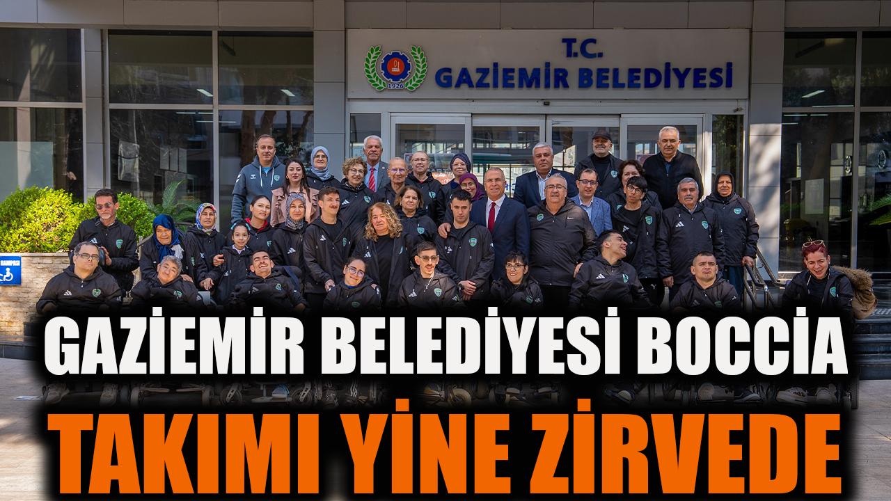 Gaziemir Belediyesi Boccia Takımı yine zirvede