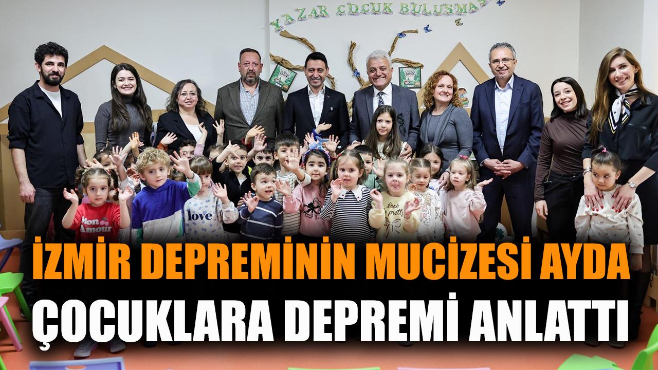 İzmir Depreminin Mucizesi Ayda Çocuklara Depremi Anlattı