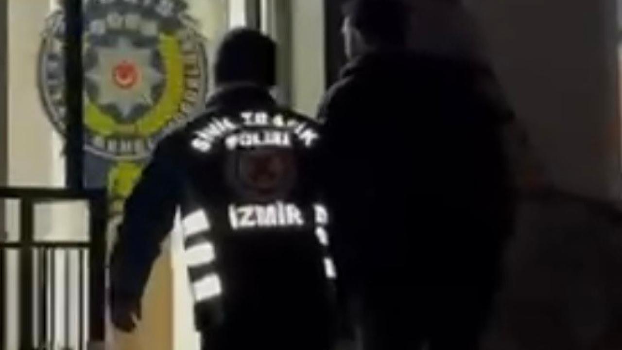 İzmir'de drift yaparken dükkana çarpan sürücü yakalandı