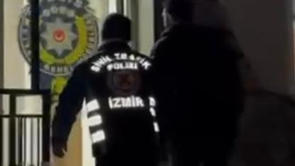 İzmir'de drift yaparken dükkana çarpan sürücü yakalandı