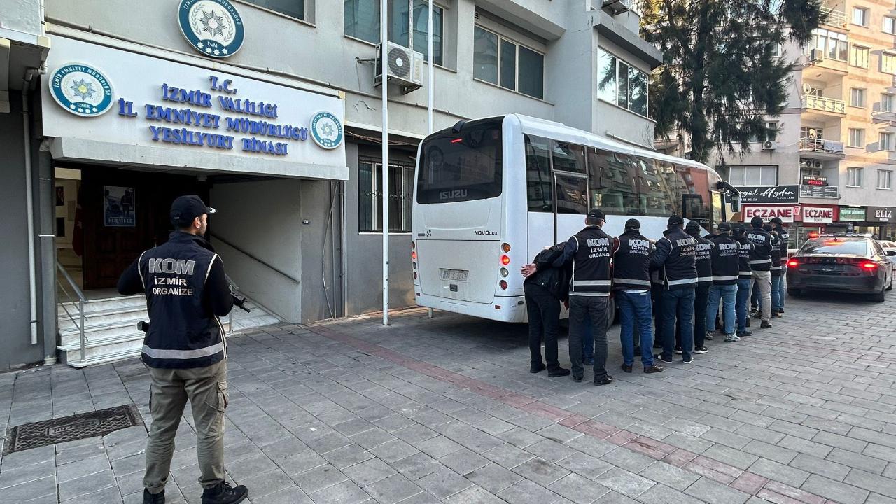 İzmir'de 'Genç Osman Çetesi'ne operasyon