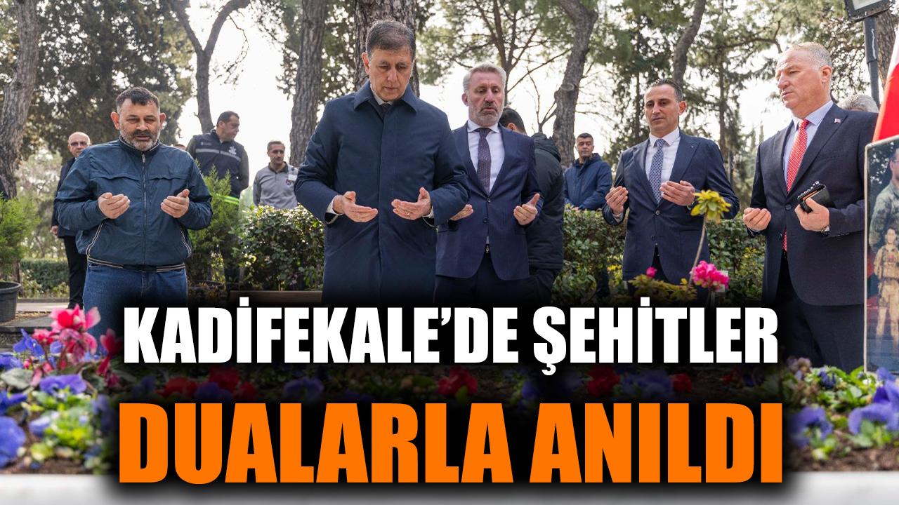 Kadifekale’de şehitler dualarla anıldı