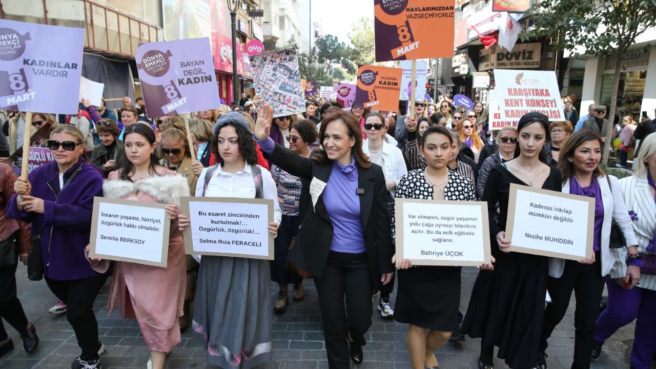 Kadınların sesi Karşıyaka’dan yükselecek