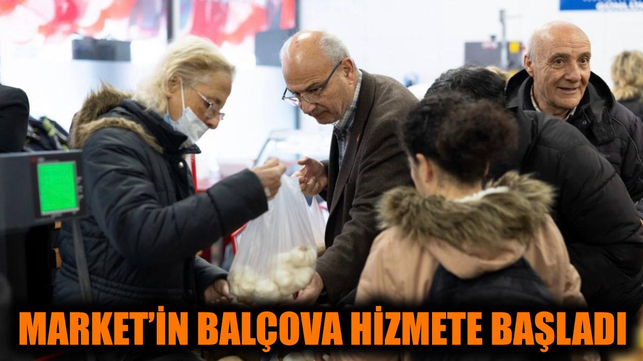 Market’in Balçova Hizmete Başladı