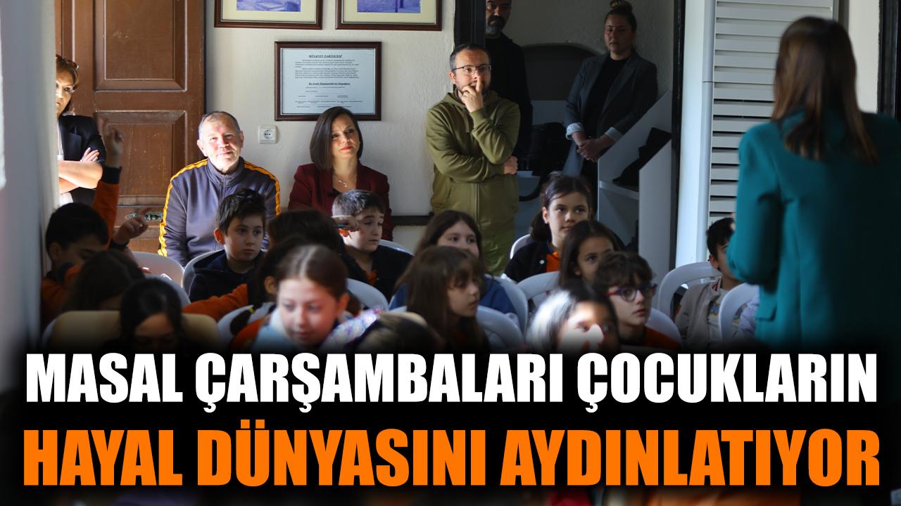 Masal Çarşambaları Çocukların Hayal Dünyasını Aydınlatıyor