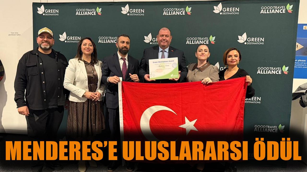 Menderes’e Uluslararası Ödül
