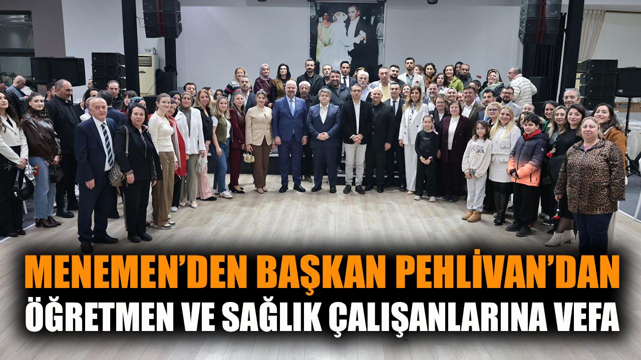 Menemen’de Başkan Pehlivan'dan vefa iftarı