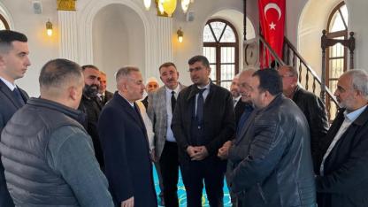 Restore edilen tarihi Asmalı Mescit Camii ibadete açıldı