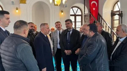 Restore edilen tarihi Asmalı Mescit Camii ibadete açıldı