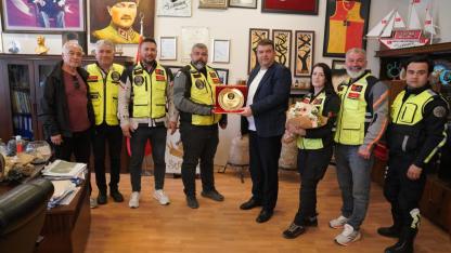 RİEDER Kulübü’nden Başkan Yetişkin’e teşekkür ziyareti