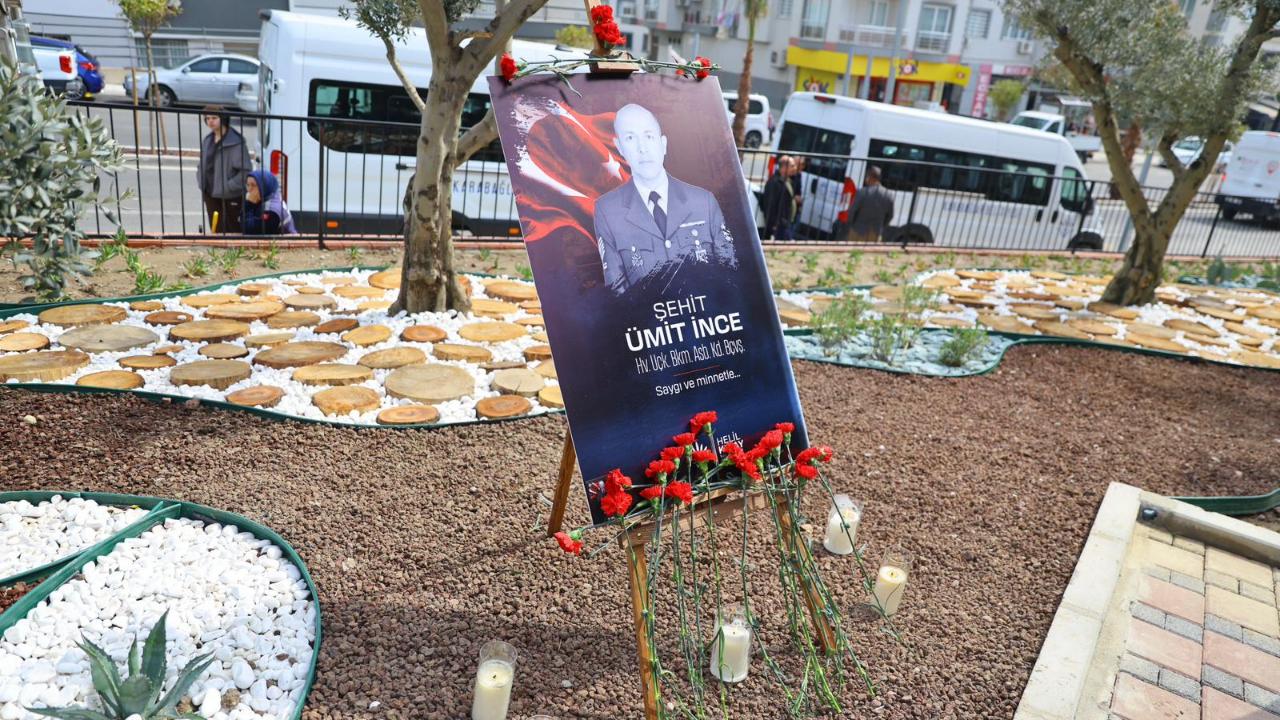 Şehit Ümit İnce’nin Adı Karabağlar ‘da Sonsuza Dek Yaşayacak