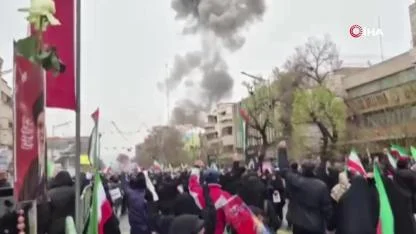 Tahran'da Kudüs Günü yürüyüşü sırasnda saldırı meydana geldi