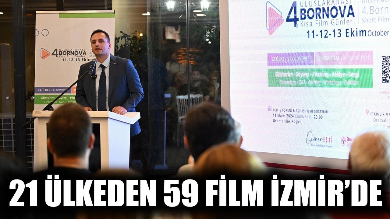 21 Ülkeden 59 Film İzmir’de