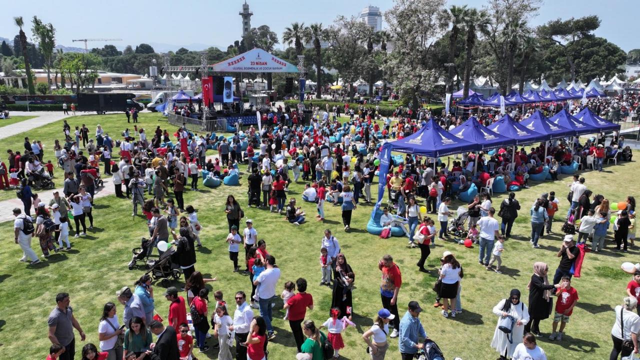 23 Nisan coşkusu Kültürpark’ta zirveye çıkıyor