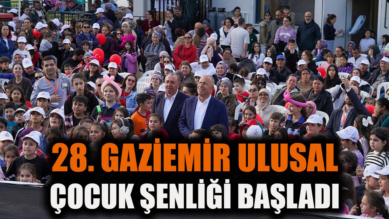 28. Gaziemir Ulusal Çocuk Şenliği başladı