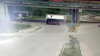 44 kişinin yaralandığı otobüs kazasının görüntüsü ortaya çıktı