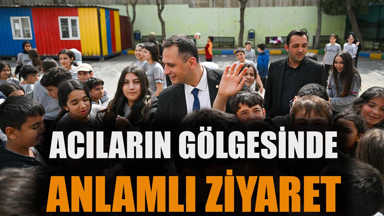 Acıların gölgesinde anlamlı ziyaret