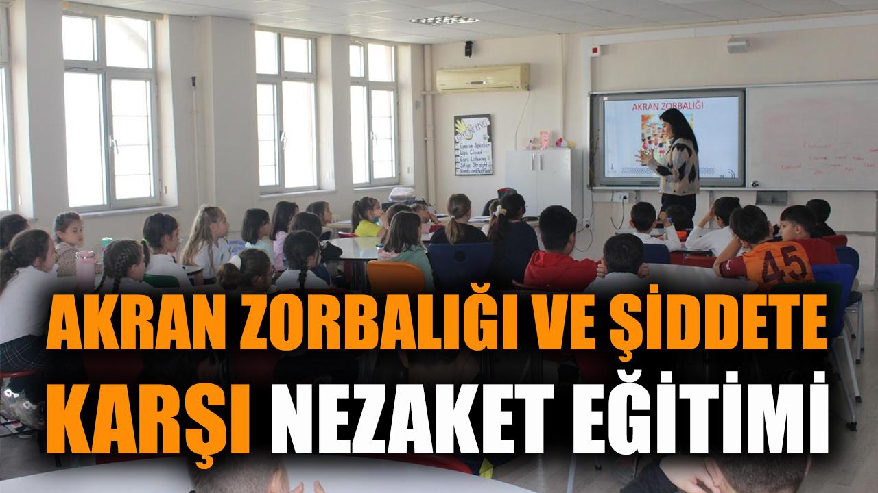 Akran zorbalığı ve şiddete karşı nezaket eğitimi