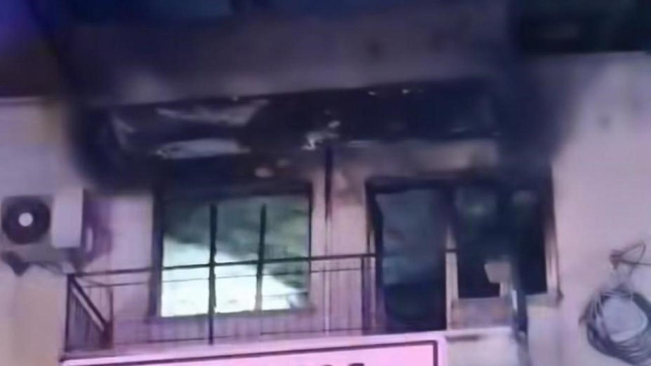 Alevlerin sardığı evden acı haber