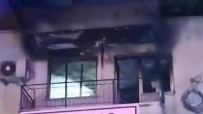 Alevlerin sardığı evden acı haber