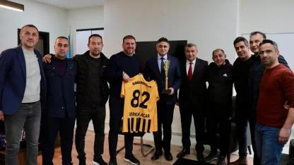 Aliağa Masterler’dan Başkan Serkan Acar’a Ziyaret