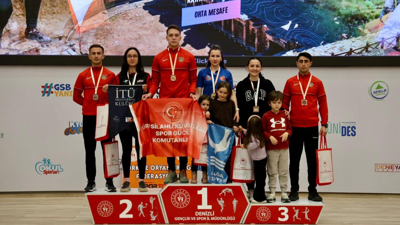 Aliağa Türkiye Oryantiring Şampiyonasında Zirveye Oynadı