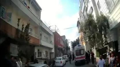 Apartmanda korkutan yangın