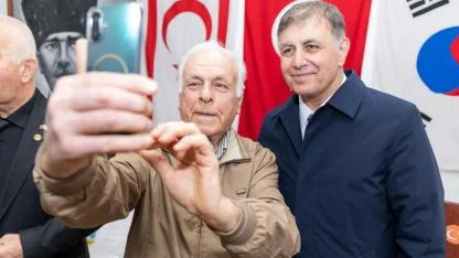 Başkan Tugay gazilerle buluştu