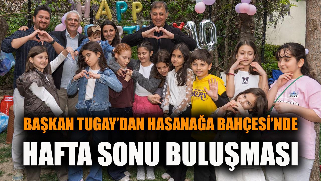 Başkan Tugay’dan Hasanağa Bahçesi’nde hafta sonu buluşması
