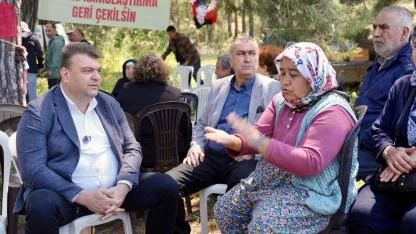 Başkan Yetişkin Akbelen’de