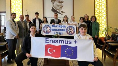 Bayındır Anadolu Lisesi öğrencilerinden anlamlı ziyaret