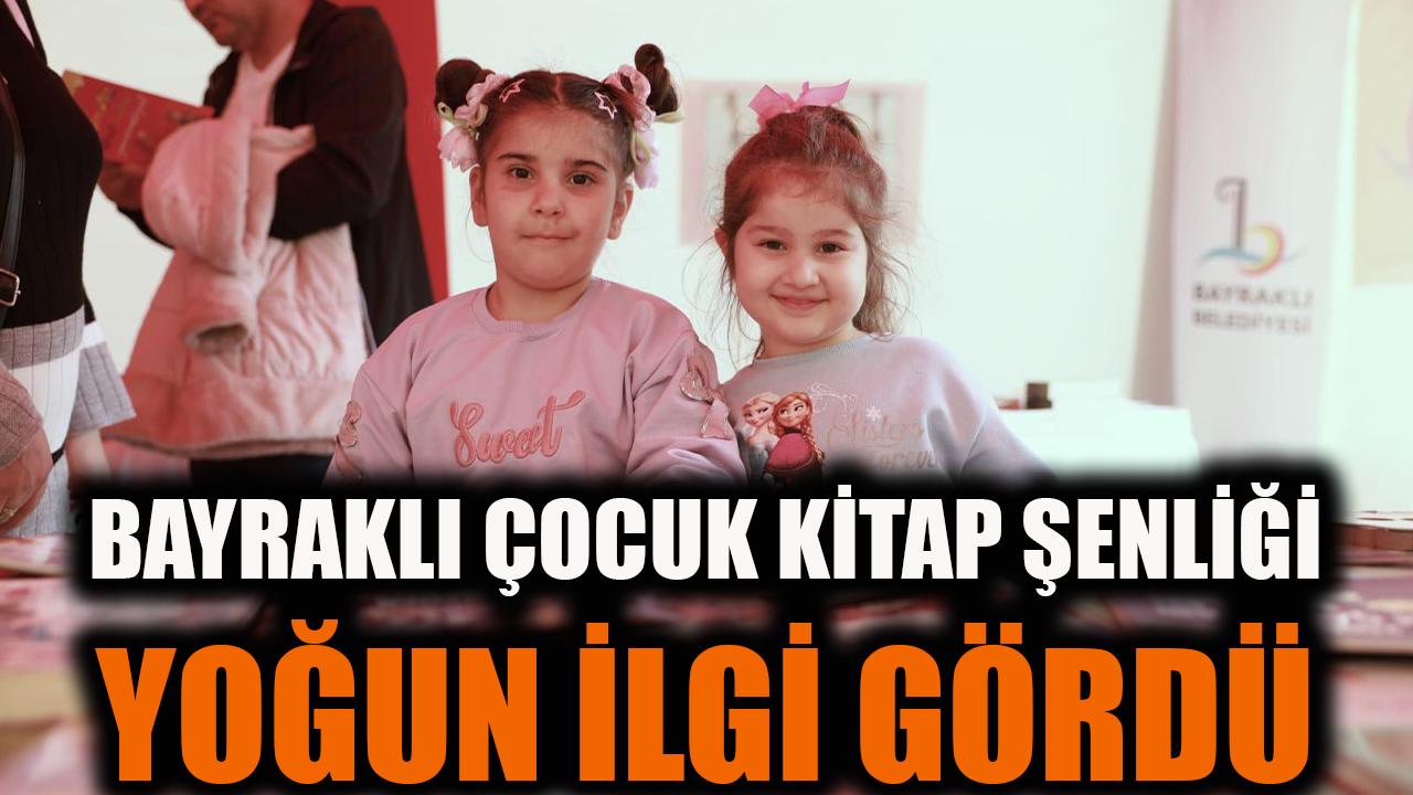 Bayraklı’da Çocuk Kitap Şenliği Yoğun İlgi Gördü