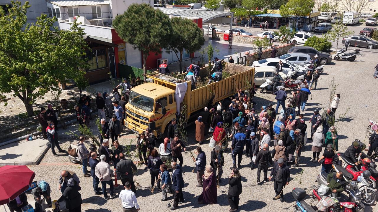 Bergama'dan Üretime Büyük Destek