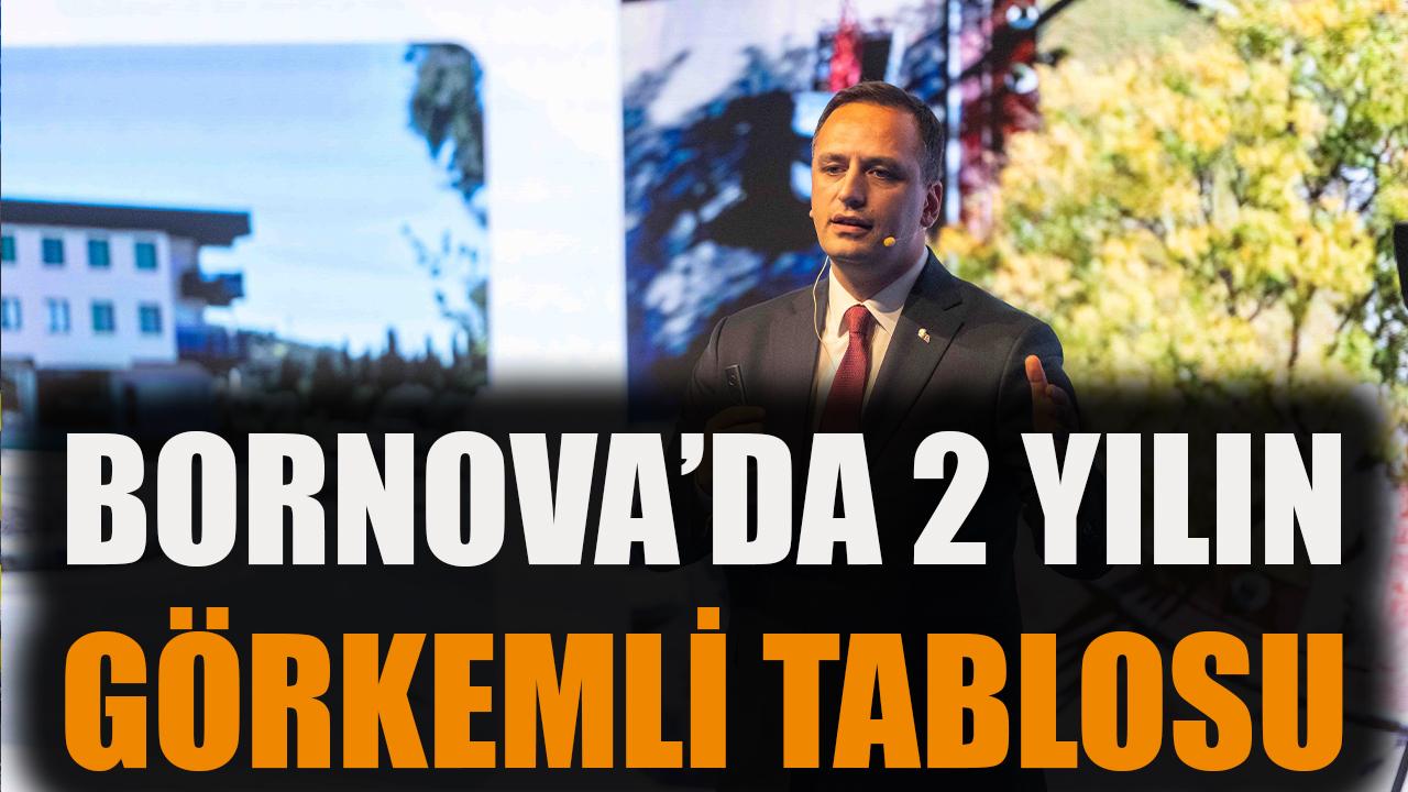 Bornova’da 2 yılın görkemli tablosu