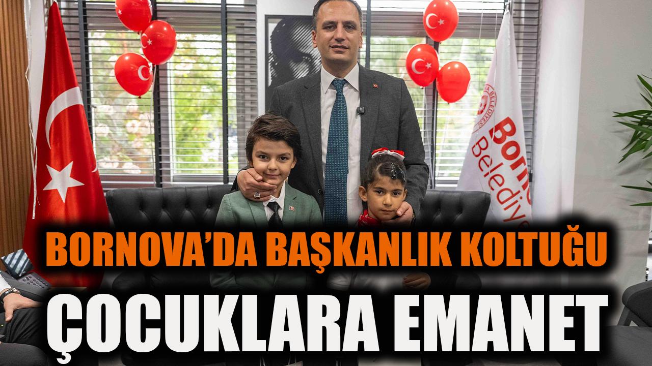 Bornova’da başkanlık koltuğu çocuklara emanet