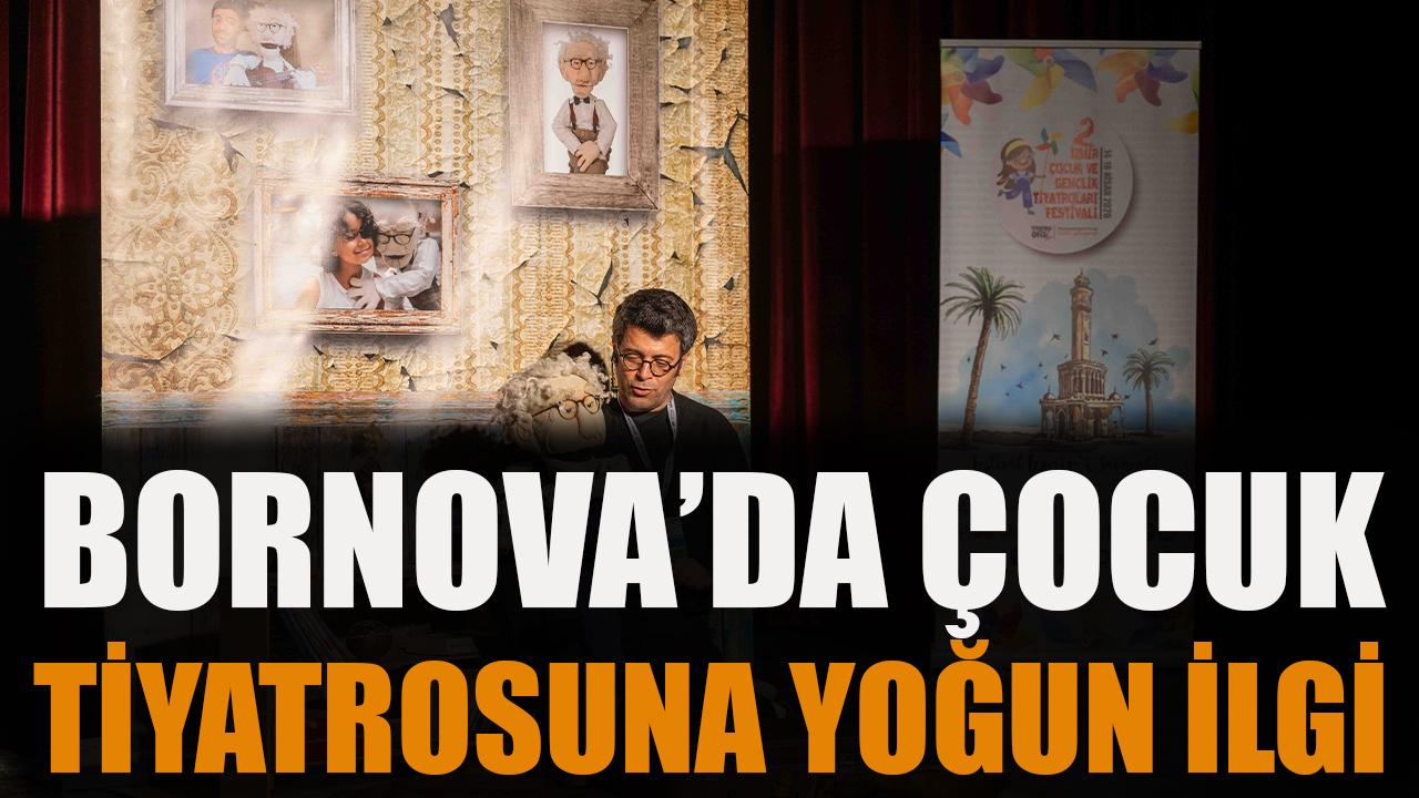 Bornova’da çocuk tiyatrosuna yoğun ilgi