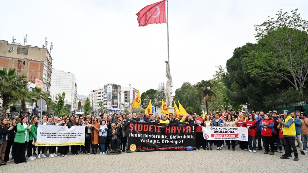 Bornova’da “Güvenli Eğitim” isyanı