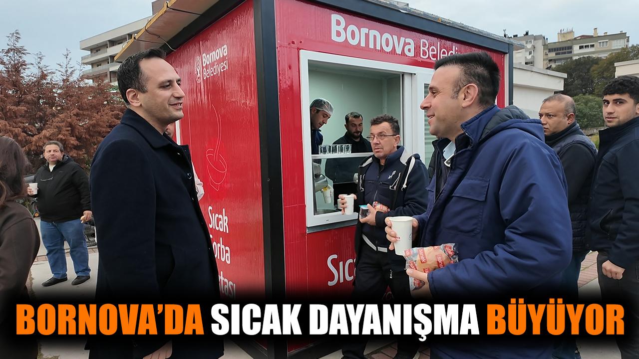 Bornova’da sıcak dayanışma büyüyor