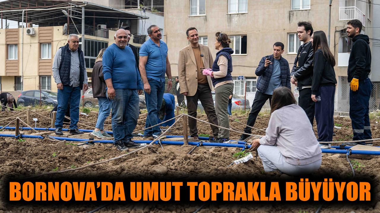 Bornova’da umut toprakla büyüyor