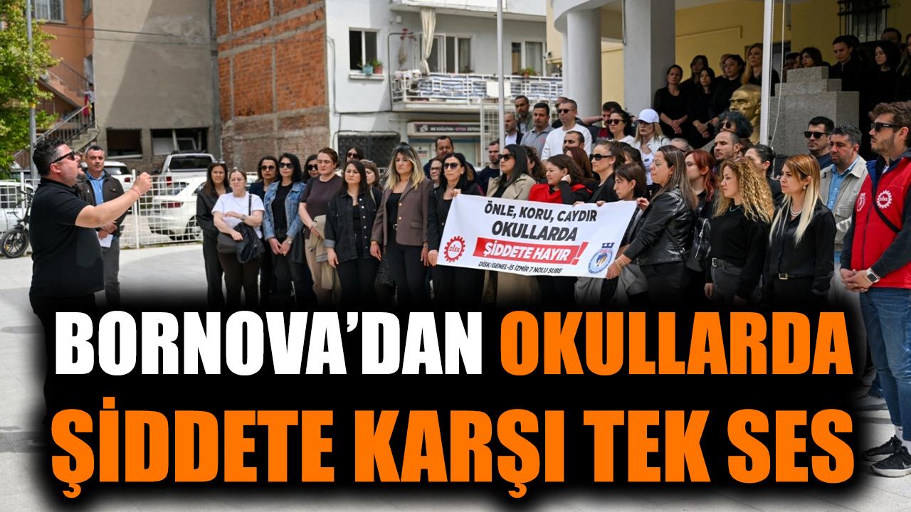 Bornova’dan okullarda şiddete karşı tek ses