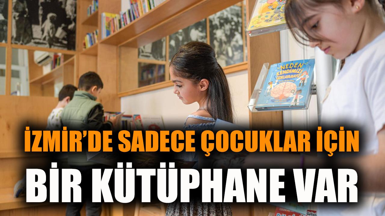 Bu kütüphane sadece çocuklar için