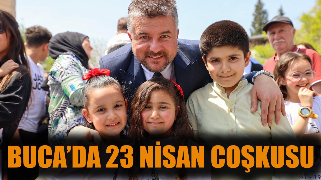 Buca’da 23 Nisan coşkusu
