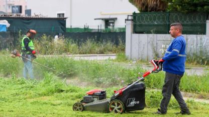 Buca’da bahar temizliği