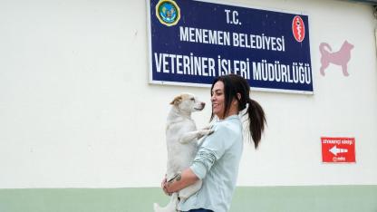 Can dostlar için Menemen'de rekor tedavi sayısına ulaşıldı