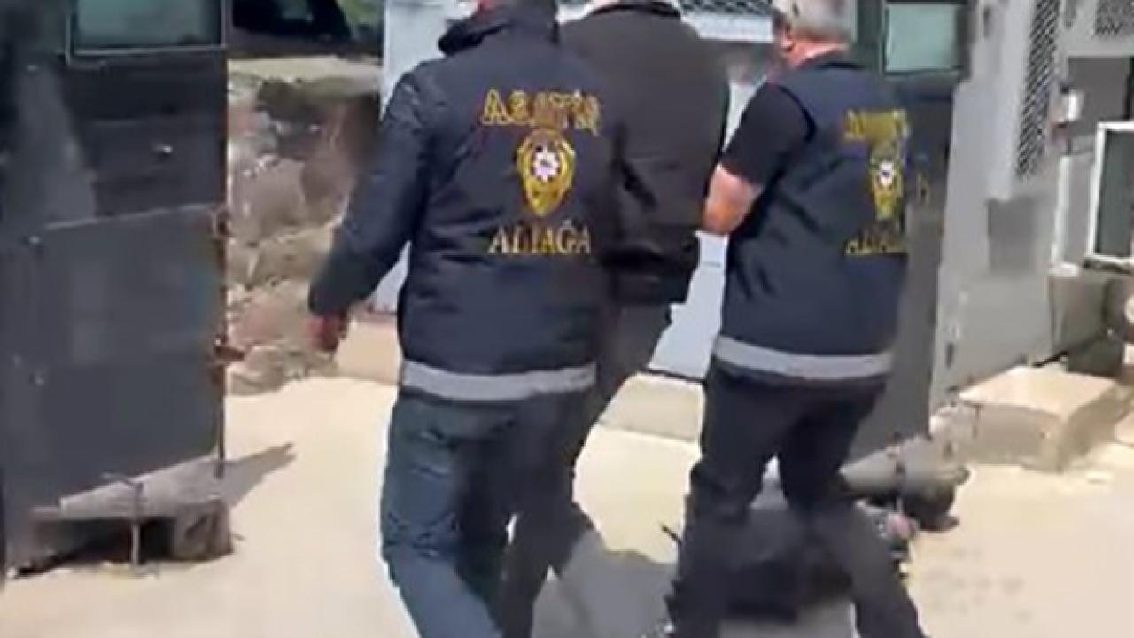 Cezaevi firarisi Aliağa'da polisten kaçamadı