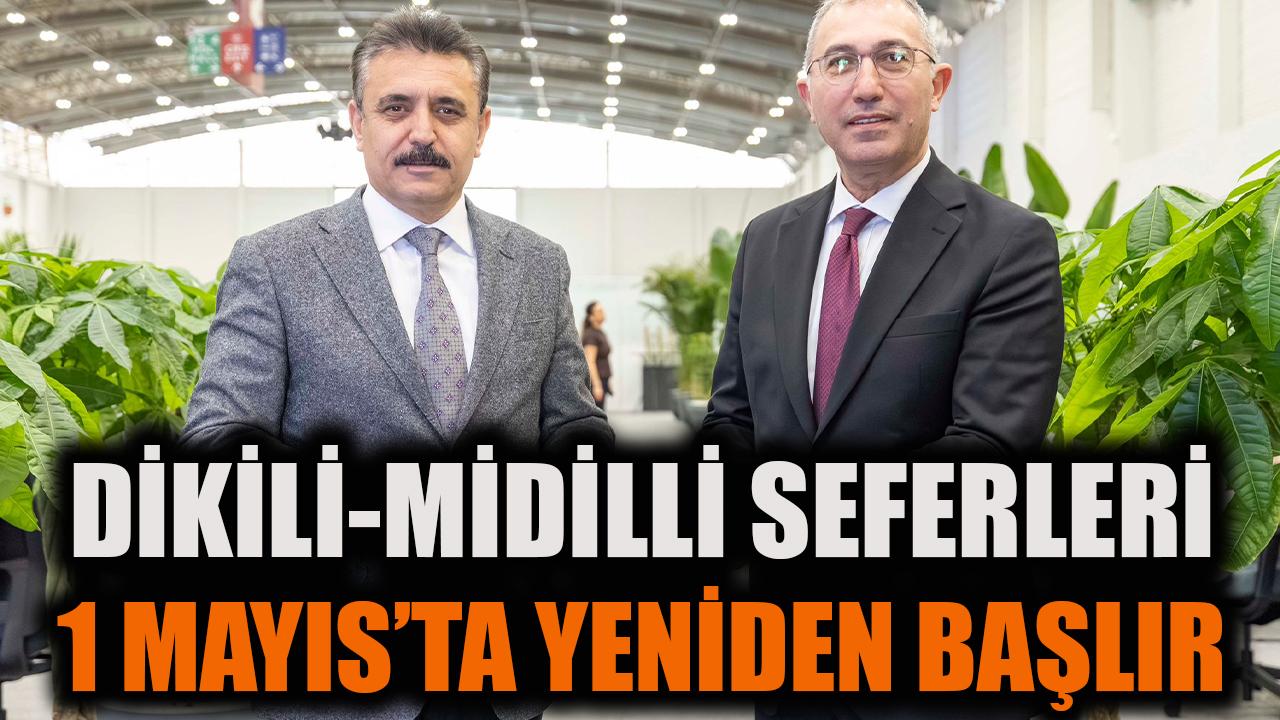 Dikili-Midilli Seferleri 1 Mayıs’ta yeniden başlıyor