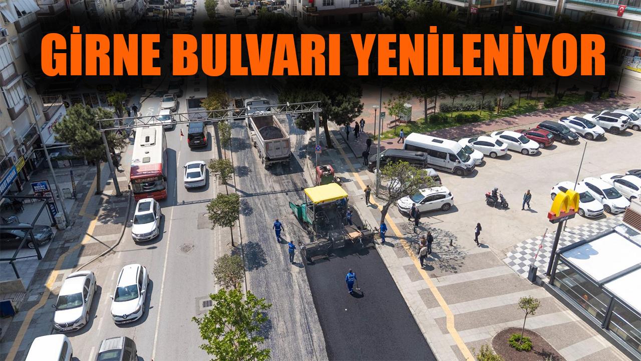 Girne Bulvarı yenileniyor